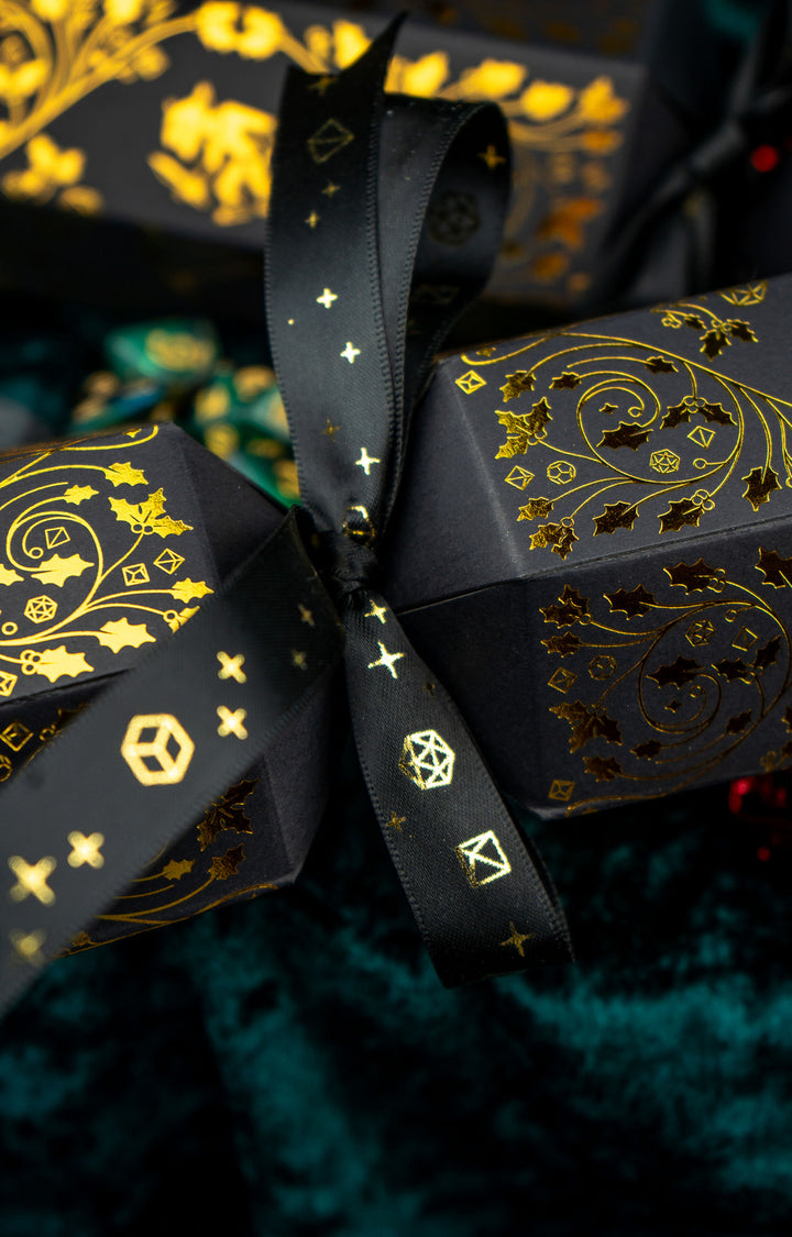 TTRPG Christmas Cracker with Mystery Dice Set