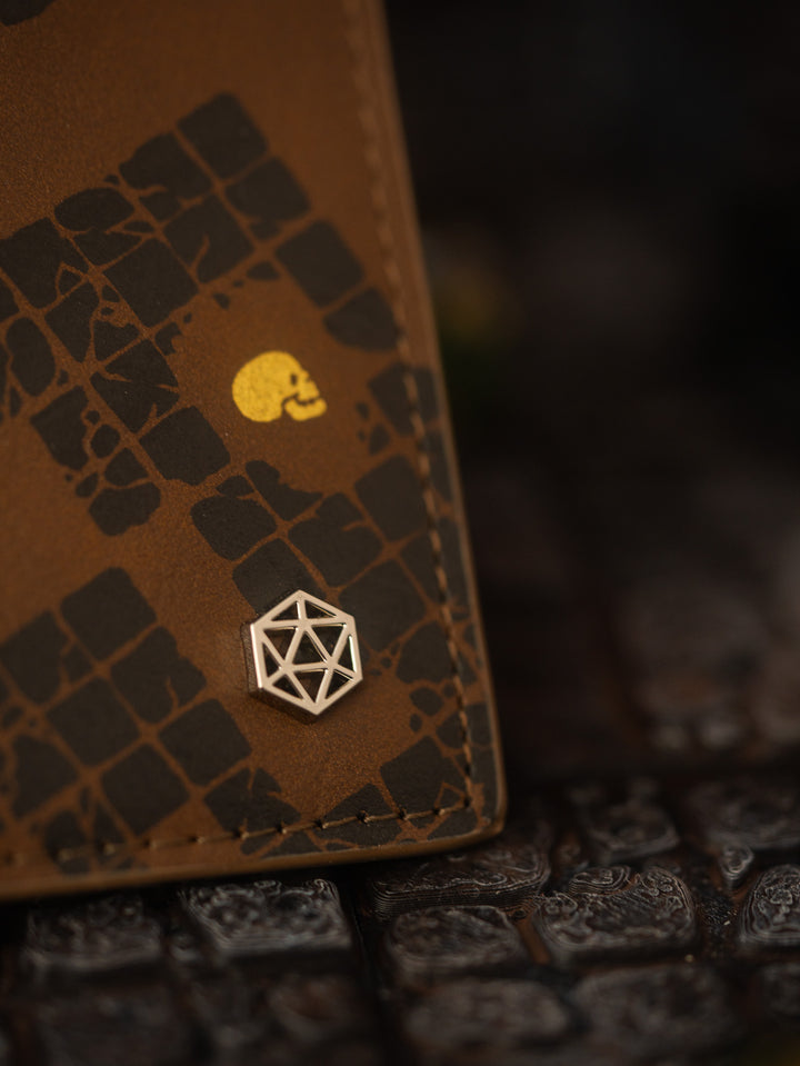 Vegan Leather TTRPG Wallet: Dungeon Delver