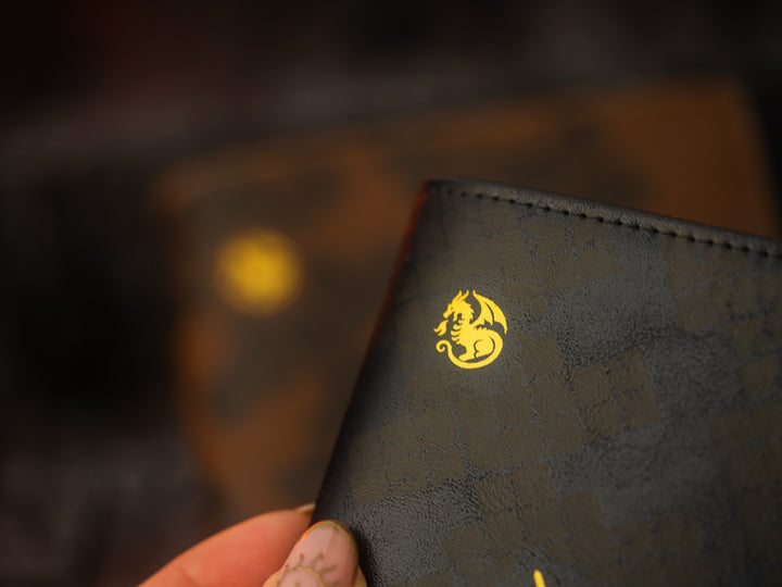Vegan Leather TTRPG Wallet: Dungeon Delver