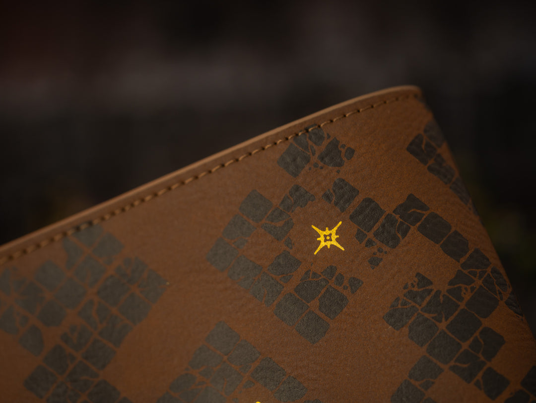 Vegan Leather TTRPG Wallet: Dungeon Delver