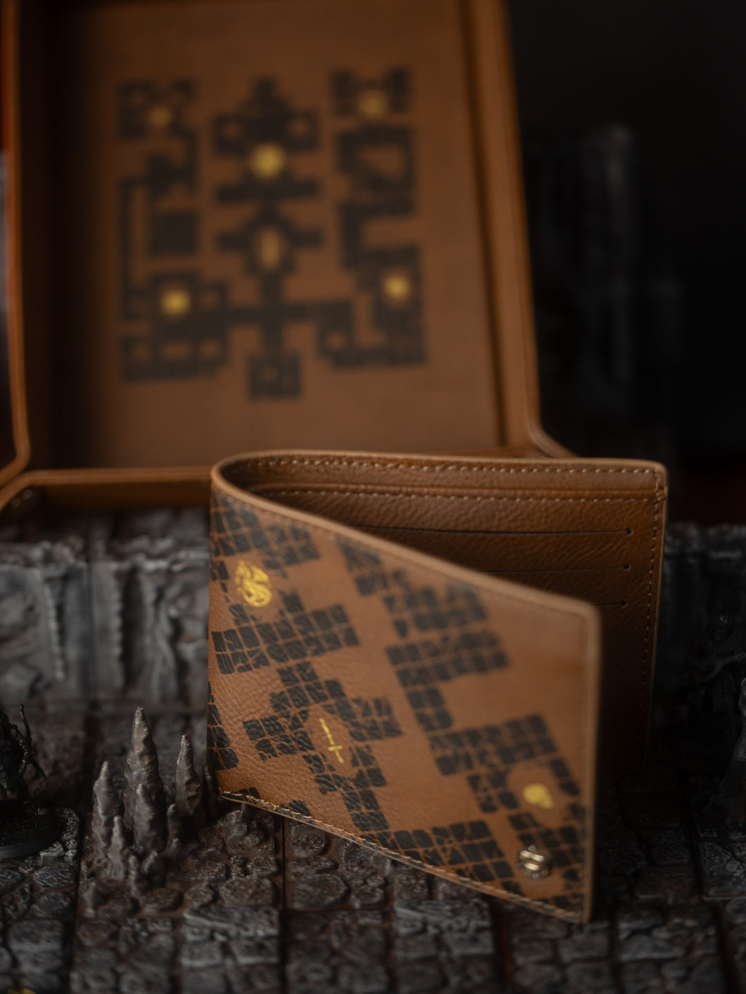 BUNDLE: Dungeon Delver - Wallet and Dice Tray