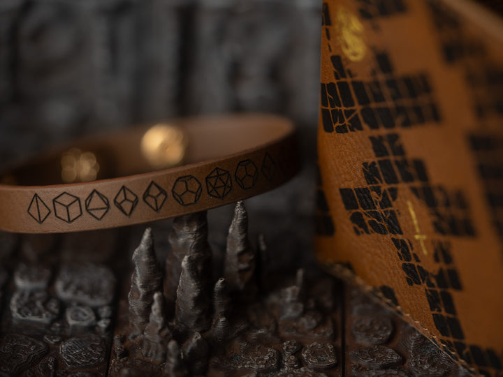 Dungeon Delver Vegan Leather Bracelet