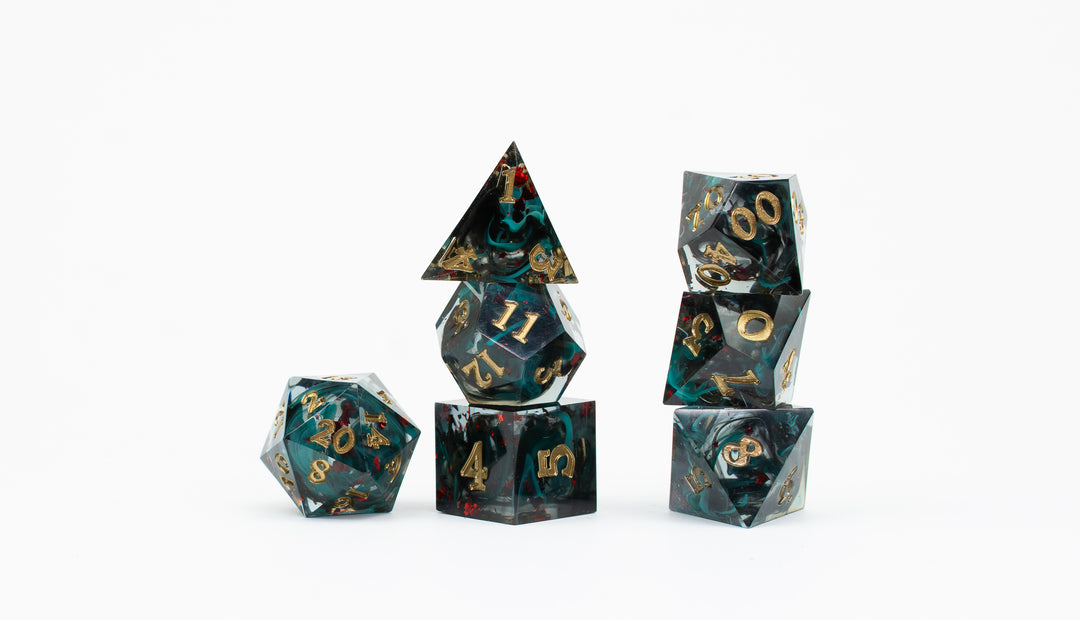 Dice Set: Phantom Rose