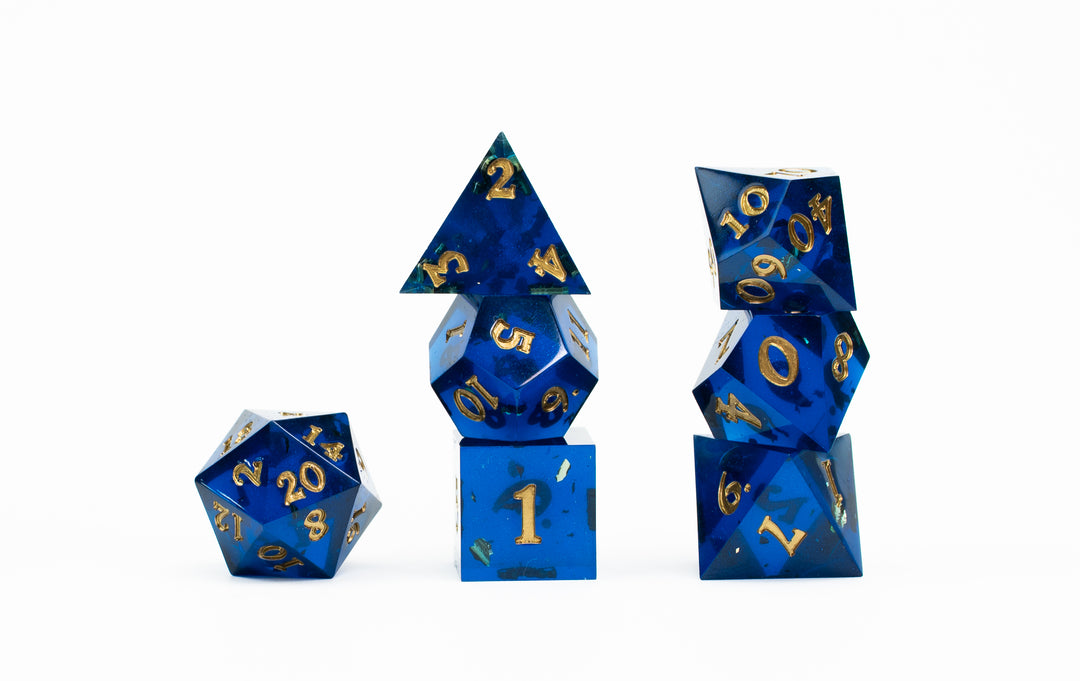 Dice Set: Royal Cobalt