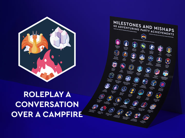 Scratch-Off Poster: Milestones and Mishaps