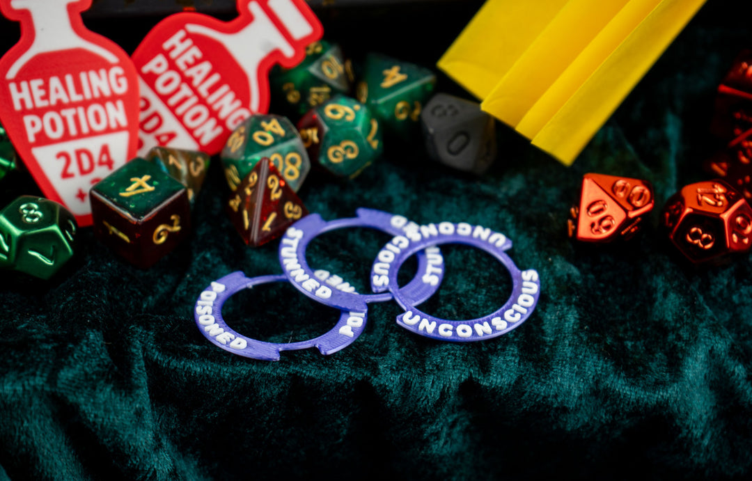 TTRPG Christmas Cracker with Mystery Dice Set