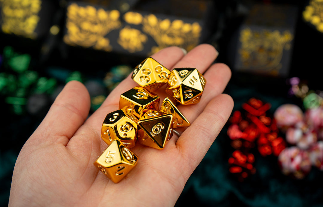 TTRPG Christmas Cracker with Mystery Dice Set