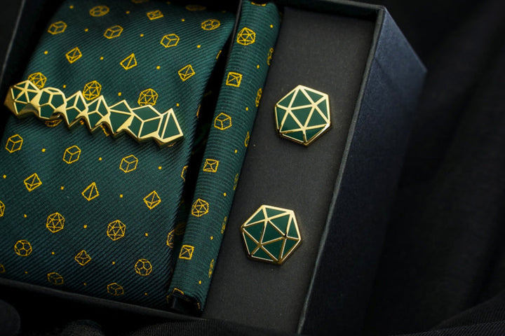 Premium D20 Cufflinks