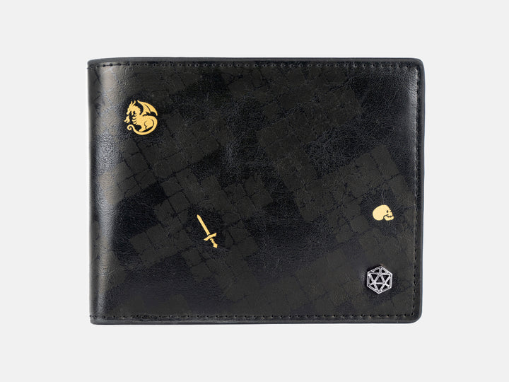 Vegan Leather TTRPG Wallet: Dungeon Delver