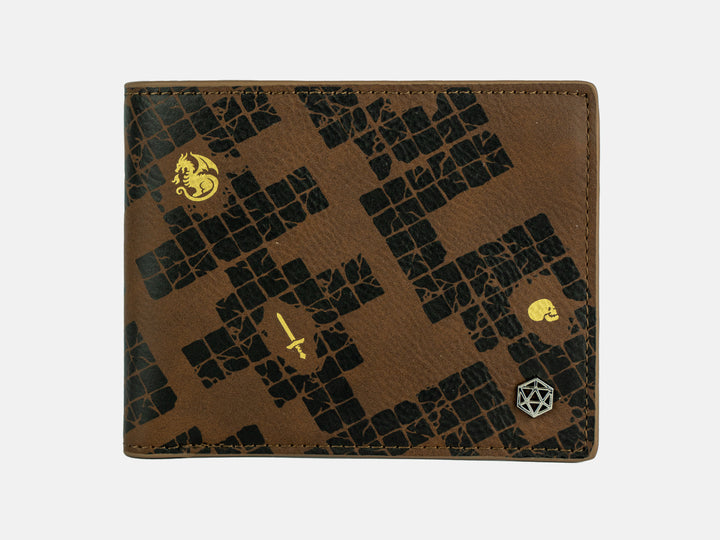 Vegan Leather TTRPG Wallet: Dungeon Delver