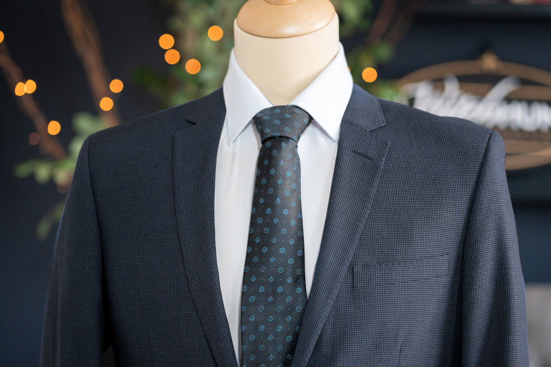 The Original Stylish Polyhedral Dice Necktie