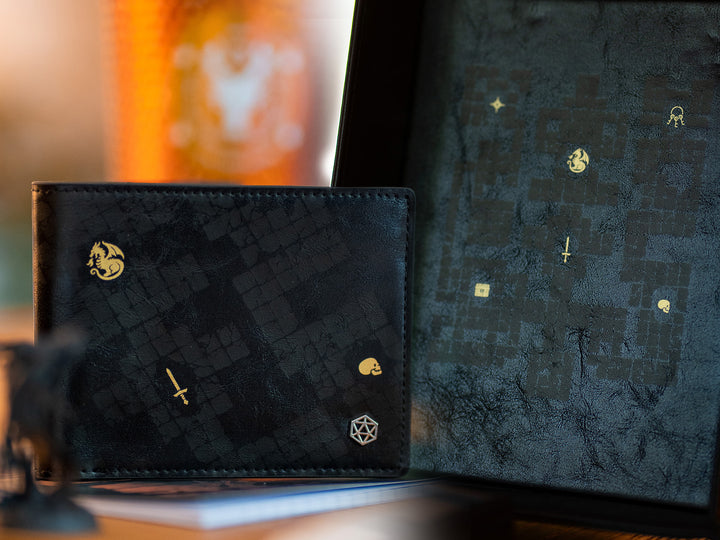 BUNDLE: Dungeon Delver - Wallet and Dice Tray