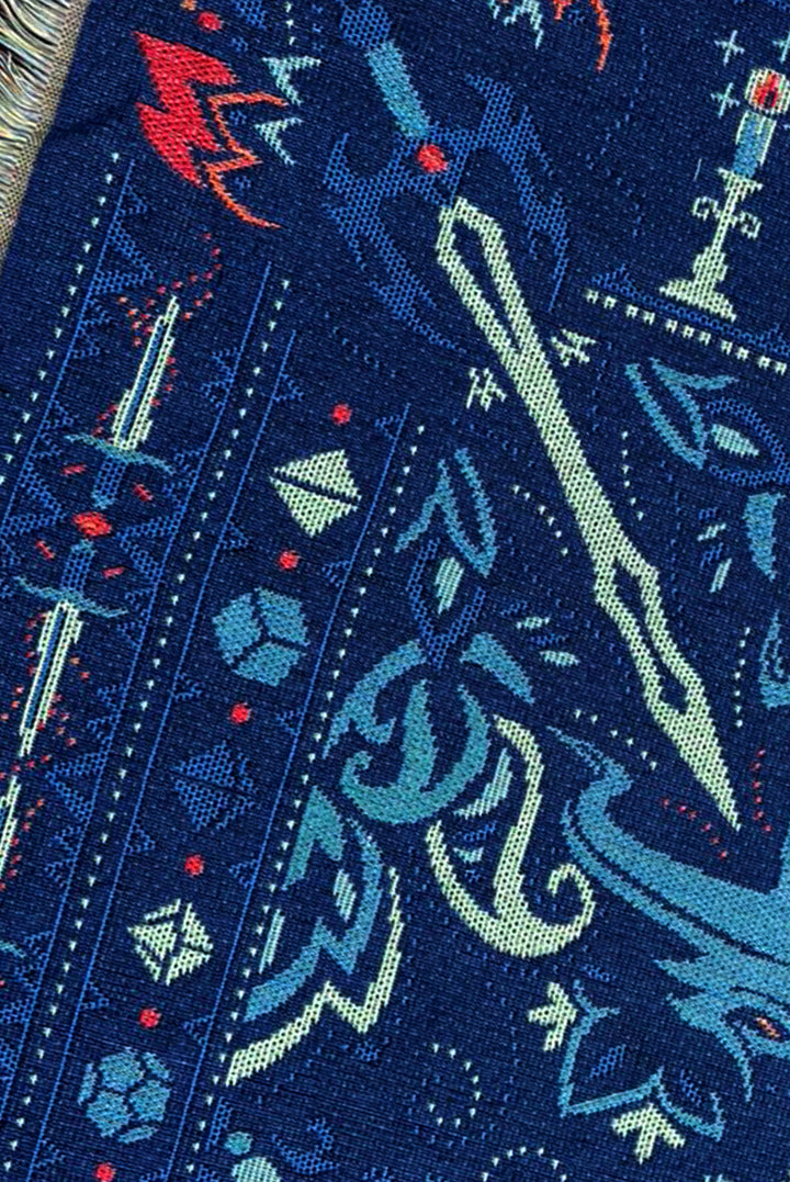 Re-imagined Dragon Slayer Tapestry Blanket - COMING JUNE 2025