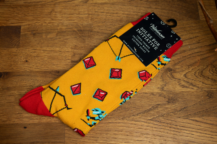 Adventure Socks - Yellow Goblin