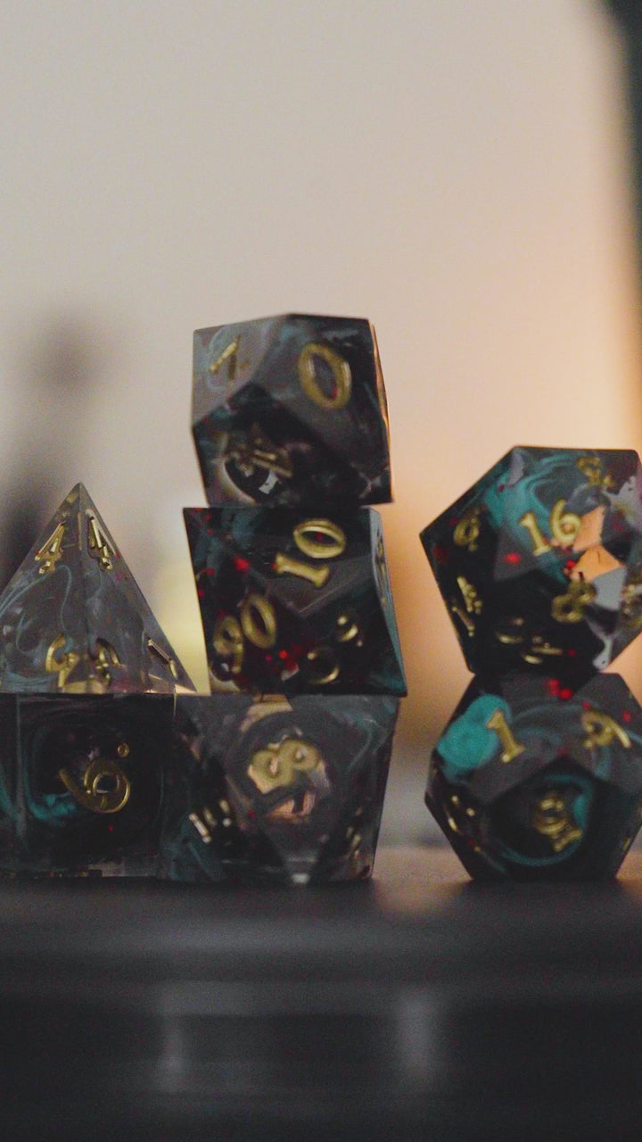 Dice Set: Phantom Rose