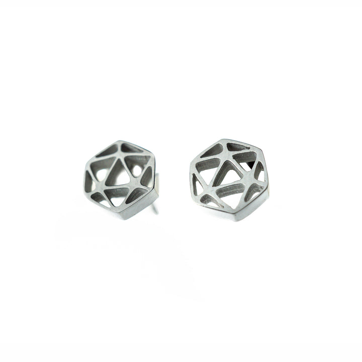 D20 Stud Earrings