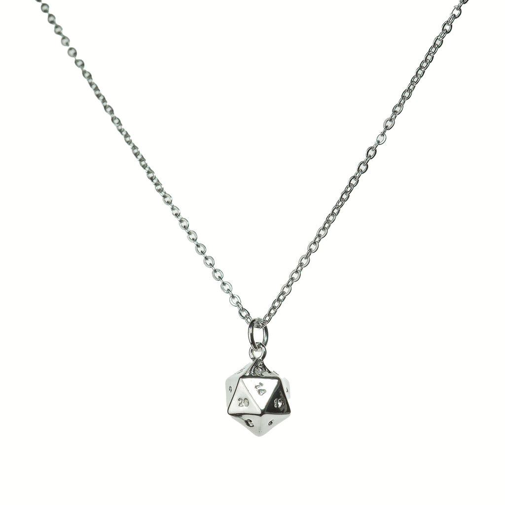 Filled D20 Pendant Necklace – Witch Hunt Store