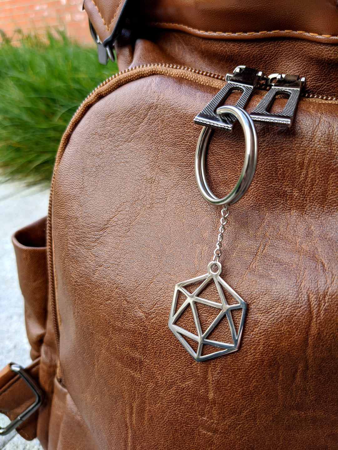 D20 Keyring